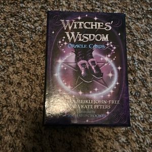 witches wisdom oracle/tarot cards